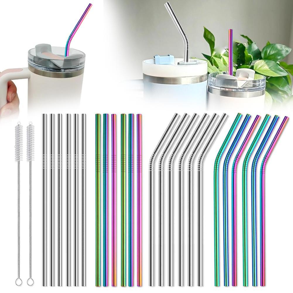 Reusable Straw - Pajita de repuesto de acero inoxidable,