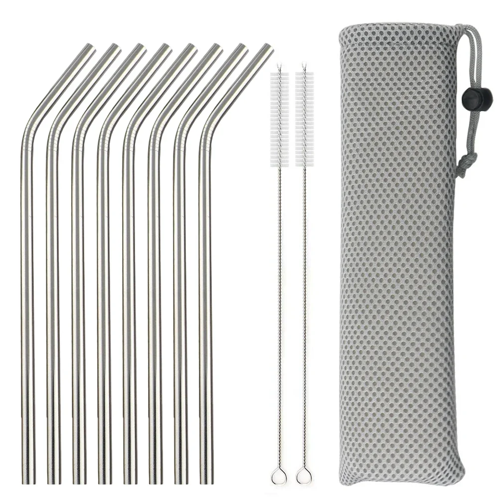 Reusable Straw - Pajitas reutilizables de acero inoxidable 304,