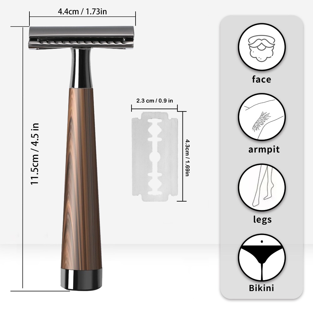 Safety Razor Handle - Maquinilla de Afeitar de Doble Filo
