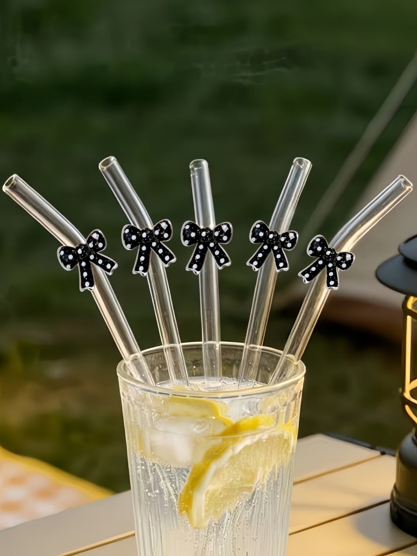 1/3/6PCS Elegante pajita de vi - Reusable Straw reseña y precio