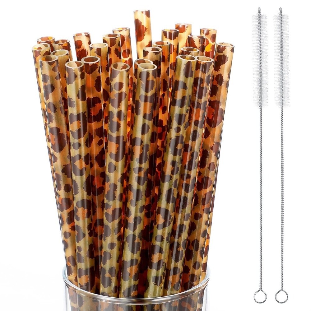 Pajitas de Plástico Reutilizab - Reusable Straw reseña y precio