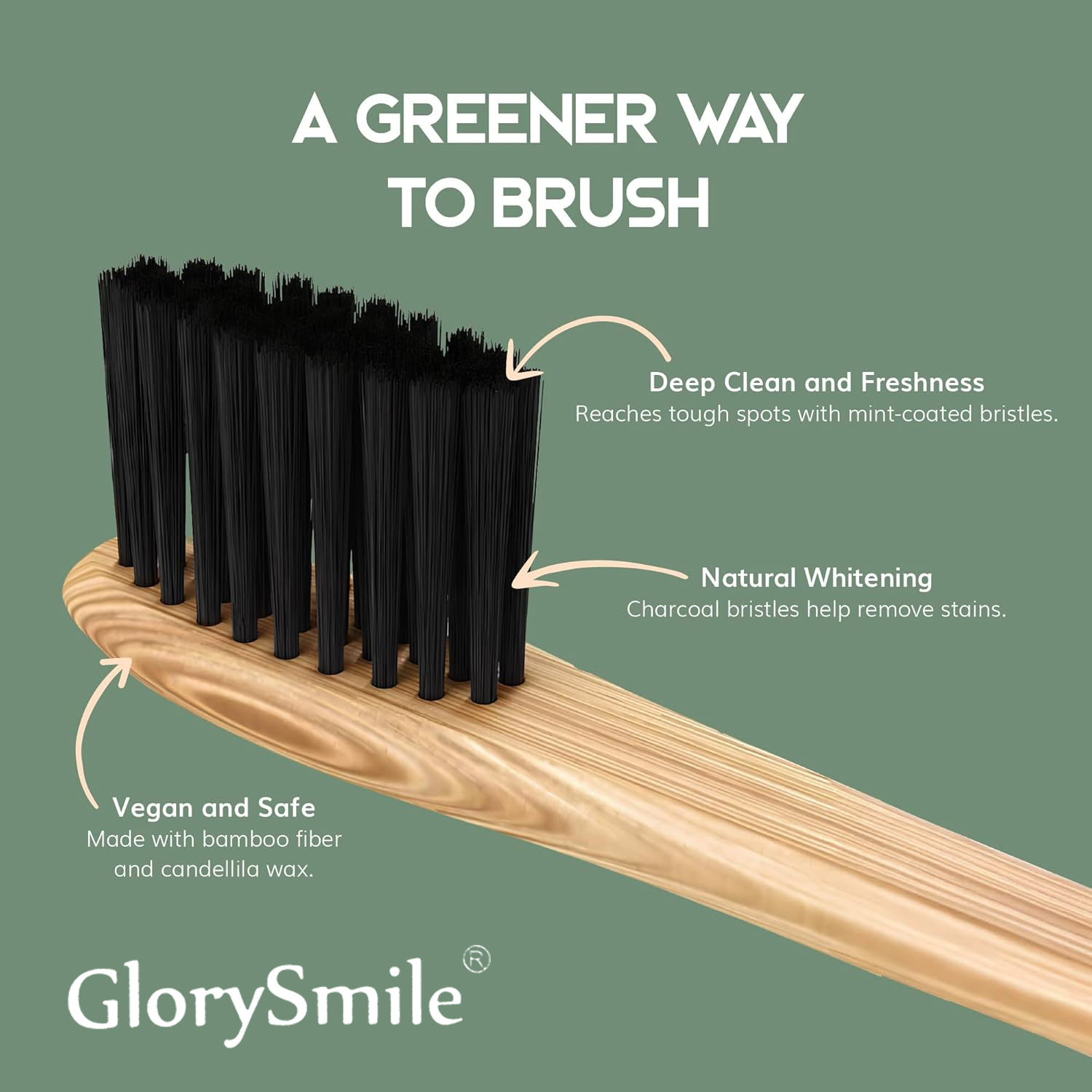 1/4 cepillos de dientes de bam - Bamboo Toothbrush reseña y precio