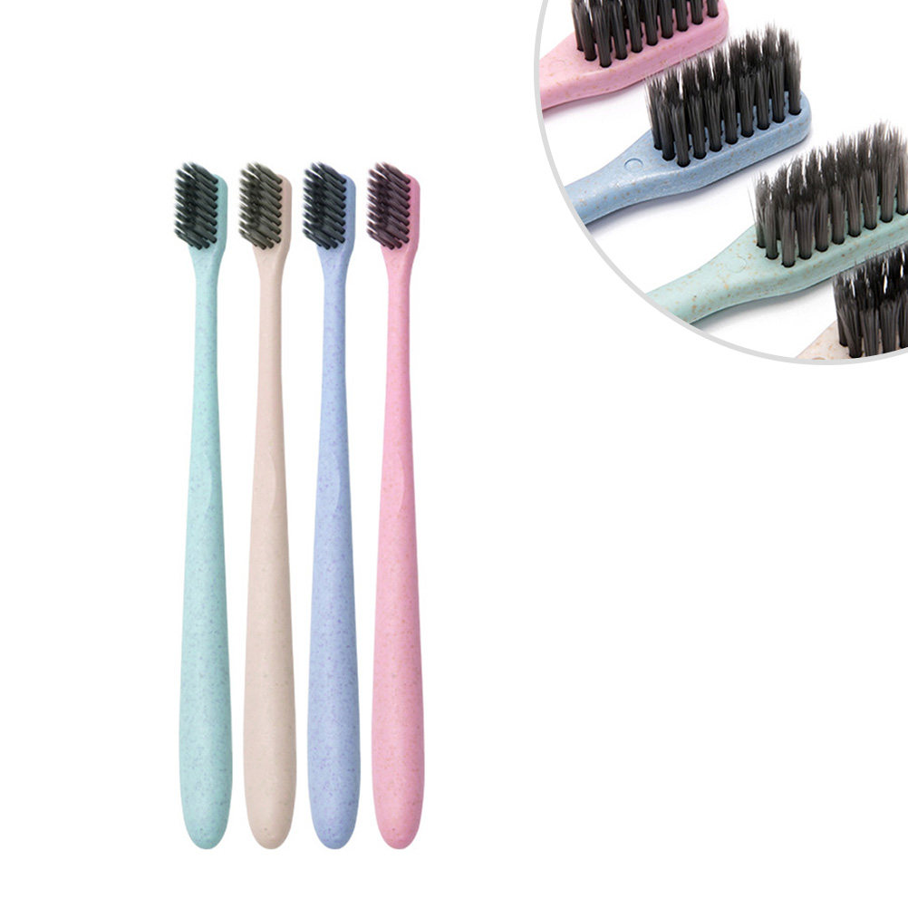 4 unidades de cepillos de dien - Bamboo Toothbrush reseña y precio