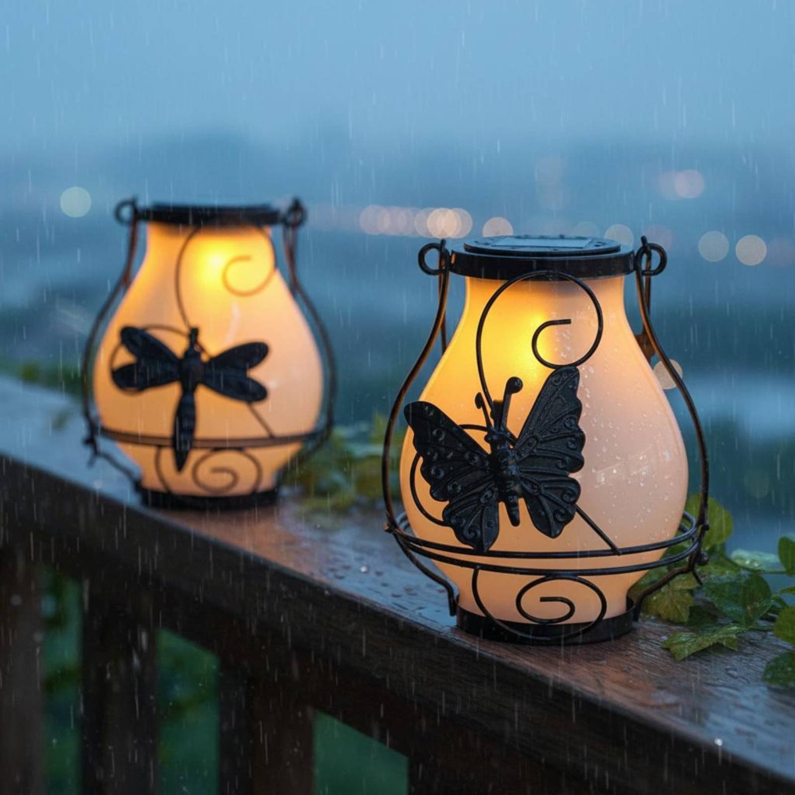 Linterna Solar con Forma de Ma - Solar Garden Light reseña y precio