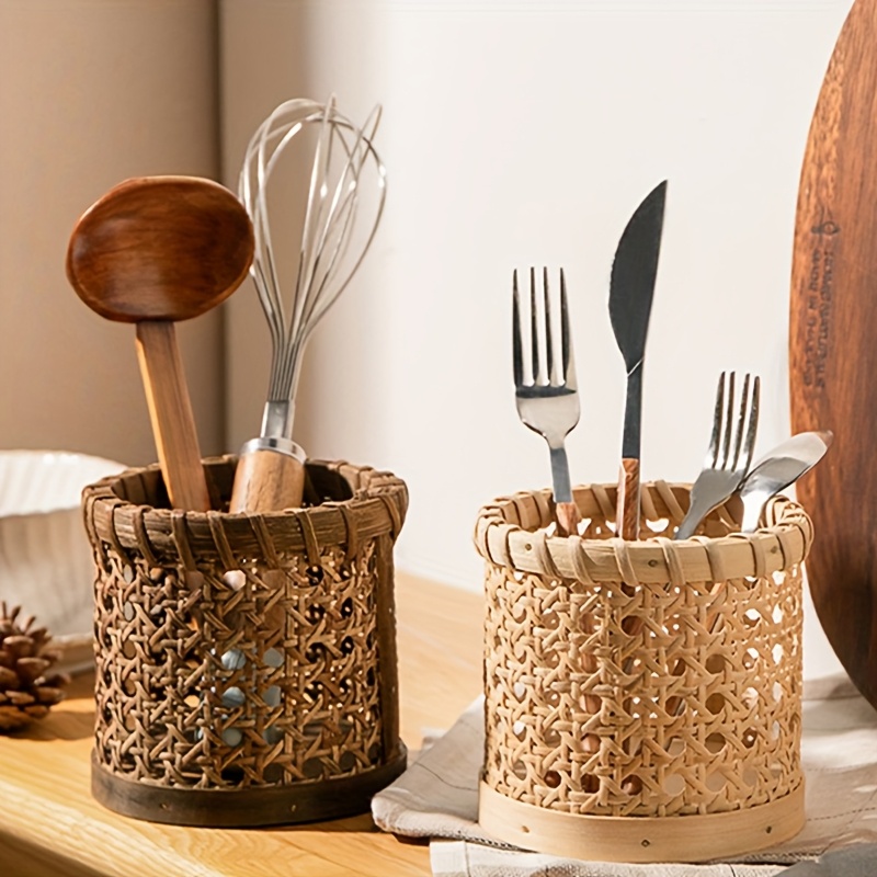 Soporte para cubiertos de 1 pi - Bamboo Cutlery reseña y precio
