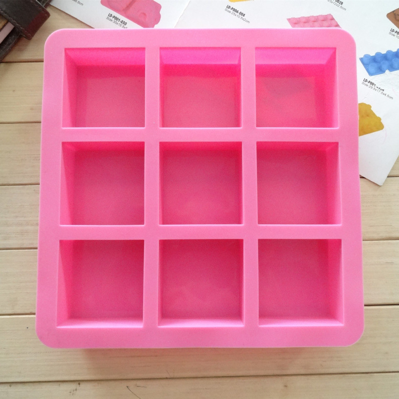 Moldes cuadrados de silicona p - Eco Soap reseña y precio