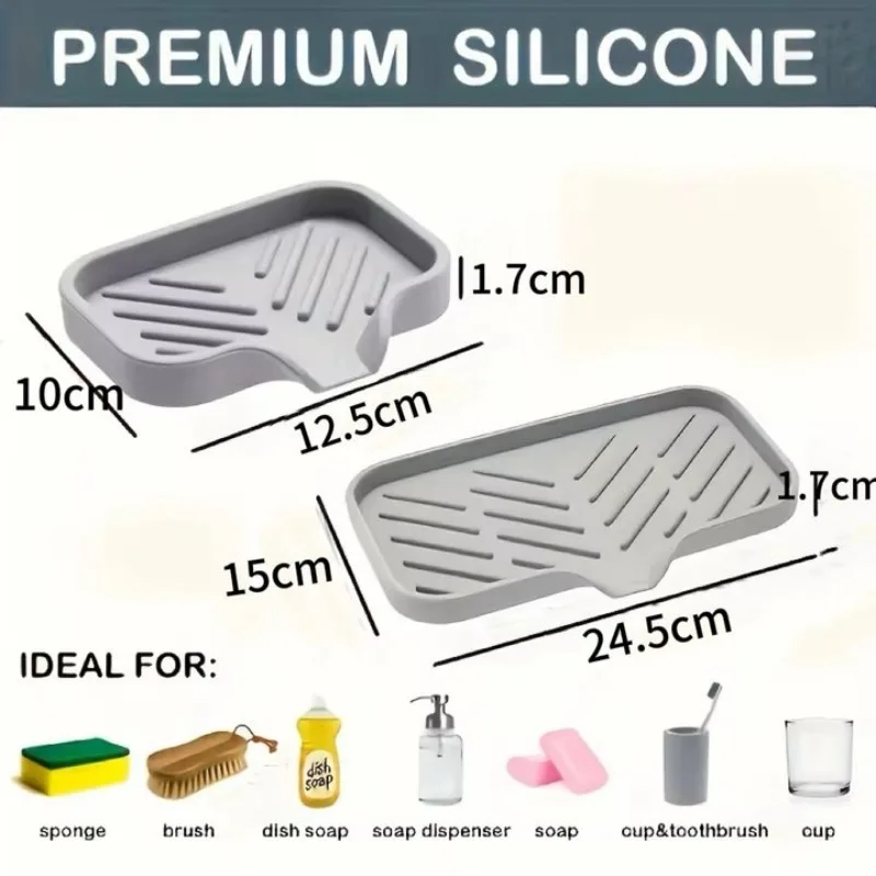 Soporte de jabón autodrenante  - Eco Sponge reseña y precio
