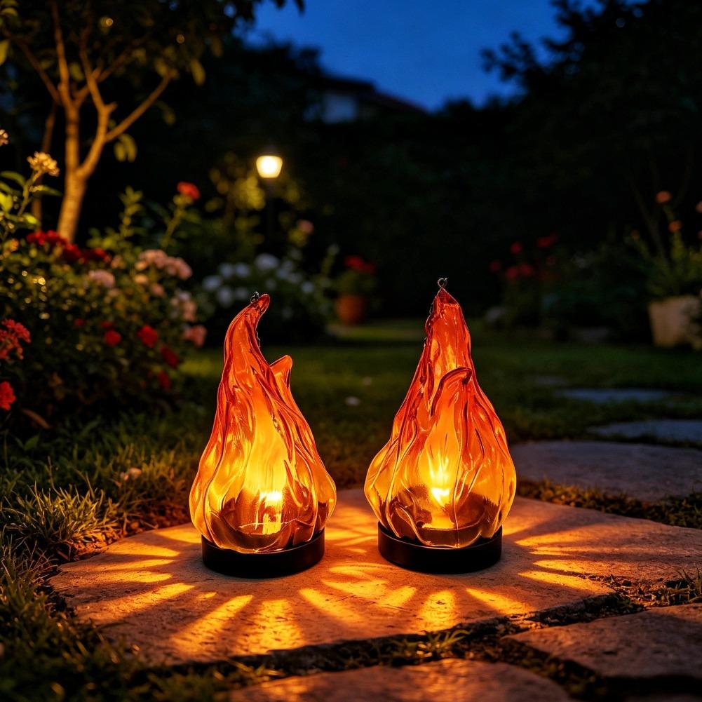 Lámpara colgante solar con efe - Solar Garden Light reseña y precio