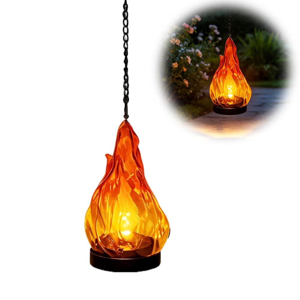 Lámpara colgante solar con efe - Solar Garden Light reseña y precio