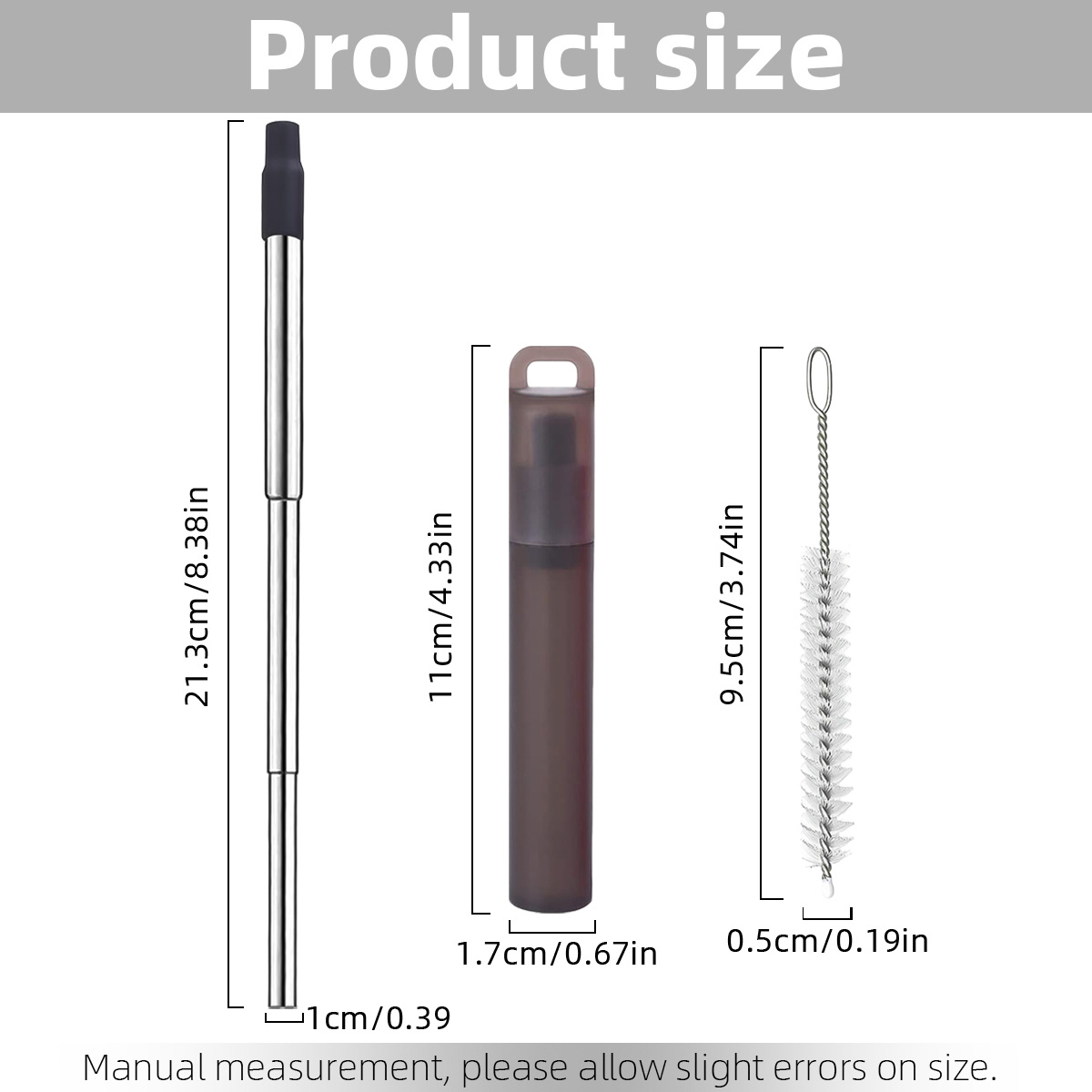 Pajitas Reutilizables Plegable - Reusable Straw reseña y precio