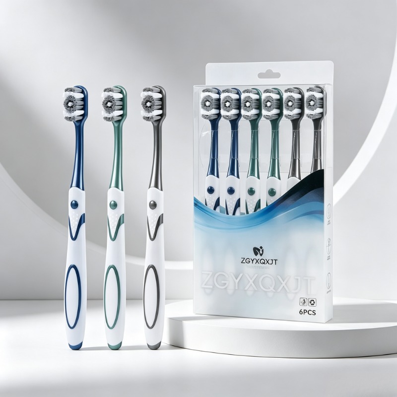 Juego de 6 Cepillos de Dientes - Bamboo Toothbrush reseña y precio
