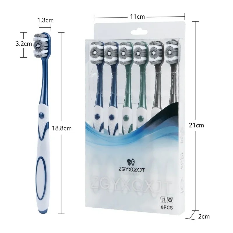 Juego de 6 Cepillos de Dientes - Bamboo Toothbrush reseña y precio
