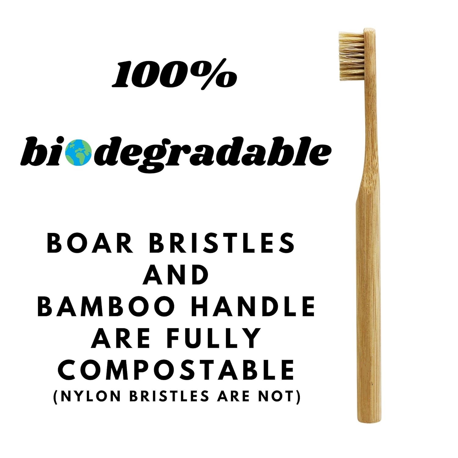 10 unidades de cepillos de die - Bamboo Toothbrush reseña y precio