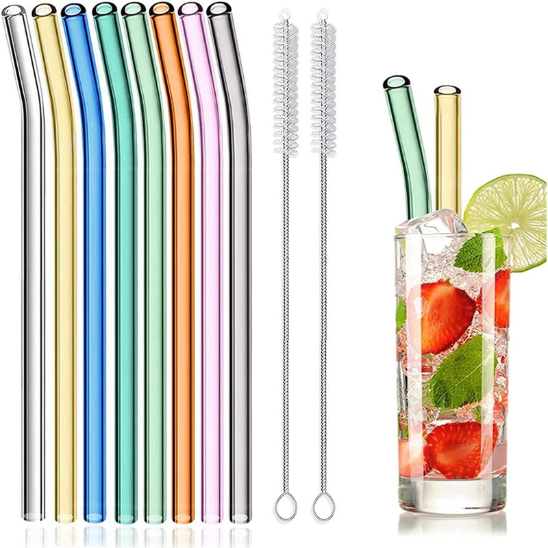 Pajitas de vidrio reutilizable - Reusable Straw reseña y precio