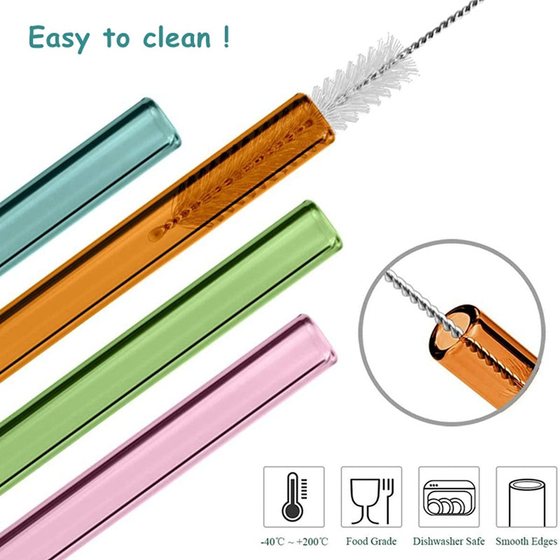 Pajitas de vidrio reutilizable - Reusable Straw reseña y precio